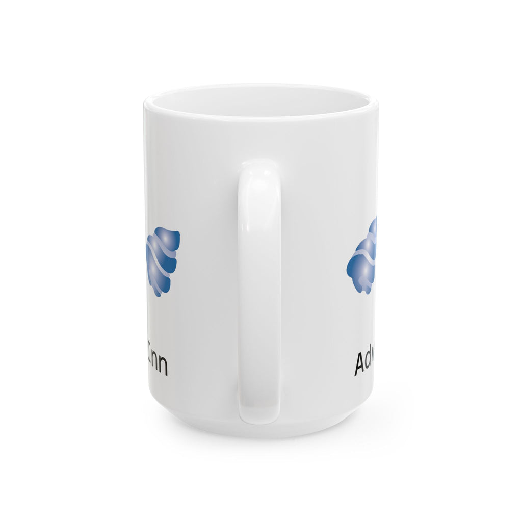 RM # Lost & Found Ceramic Mug — Oceanfront Resort Souvenir (11oz/15oz)