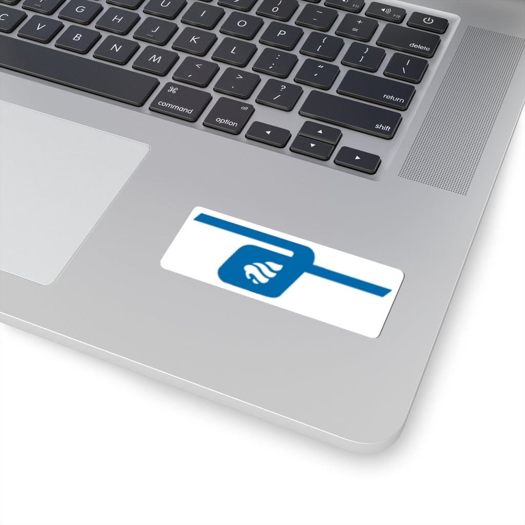 Sticker — Retro Blue